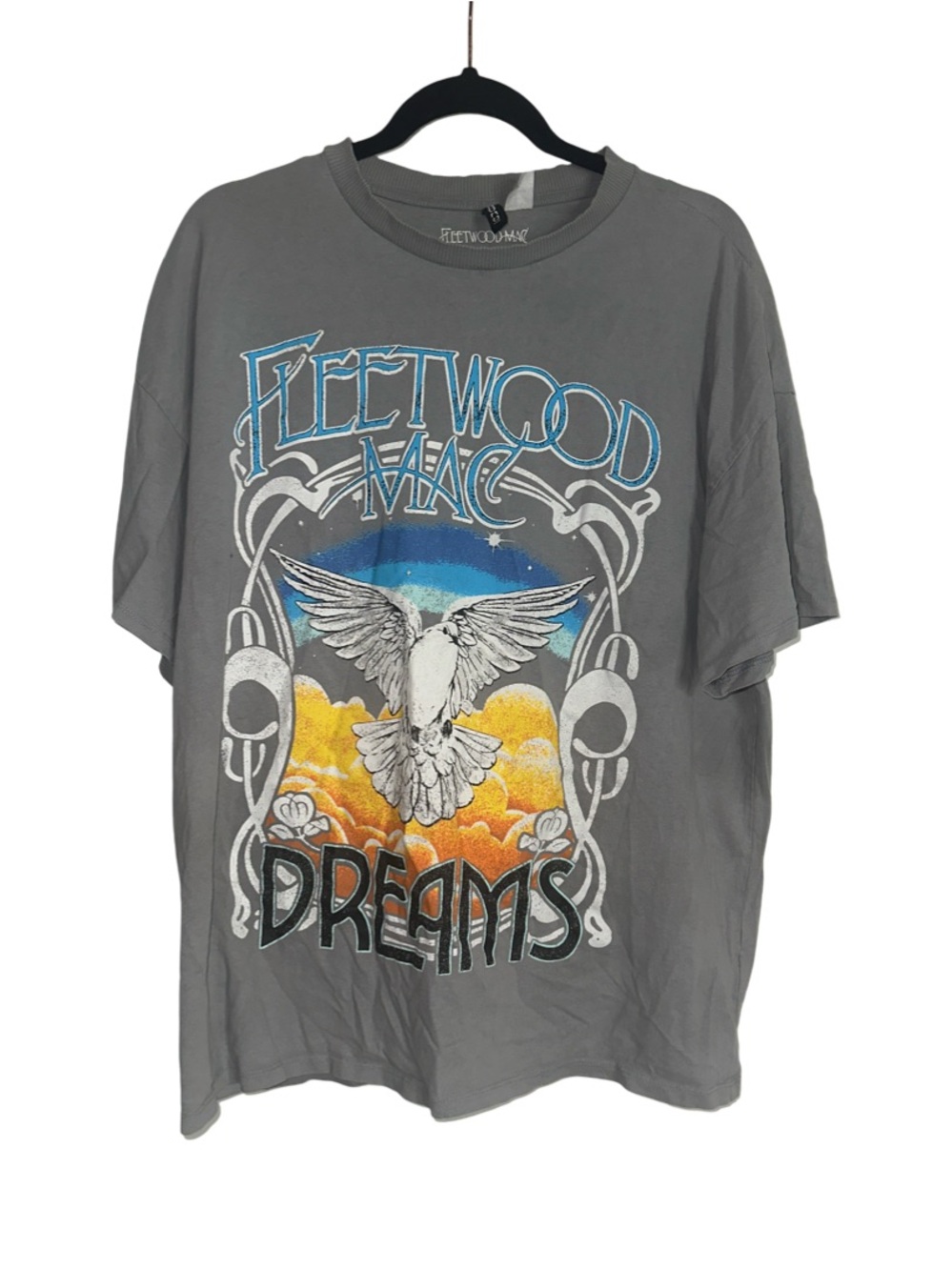H&M Gray Fleetwood Mac 'Dreams' Graphic Tee